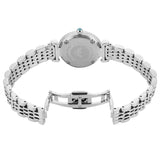 Emporio Armani Gianni T Bar Green Dial Silver Steel Strap Watch for Women - AR11667 Authentic Buy Shop Now