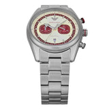 Emporio Armani Racer Chronograph White Dial Silver Steel Strap Watch for Men - AR11645 Authentic Buy Shop Now