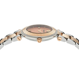 Versace Reve Analog Rose Gold Dial Two Tone Steel Strap Watch for Women - VE8B00424 Authentic Buy Shop Now