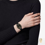 Versace DV One Mini Black Dial Black Steel Strap Watch for Women - VE9F00124 Authentic Buy Shop Now