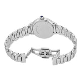 Emporio Armani Gianni T-Bar Blue Dial Silver Steel Strap Watch for Women - AR11627 Authentic Buy Shop Now