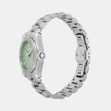 Emporio Armani Federica Mint Green Dial Silver Steel Strap Watch for Women - AR11656 Authentic Buy Shop Now