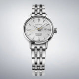 Seiko Presage Cocktail Time Automatic Diamonds White Dial Silver Steel Strap Watch for Women - SRE017J1 Authentic Buy Shop Now