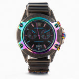 Versace Icon Active Chronograph Black Dial Grey Silicone Strap Watch for Men - VEZ701022 Authentic Buy Shop Now