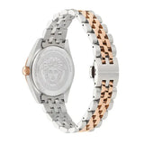 Versace V-Code Analog White Dial Two Tone Steel Strap Watch for Women - VE8I00624 Authentic Buy Shop Now