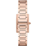 Emporio Armani Genni Green Dial Rose Gold Steel Strap Watch for Women - AR11641 Authentic Buy Shop Now