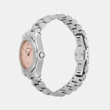 Emporio Armani Federica Pink Dial Silver Steel Strap Watch for Women - AR11658 Authentic Buy Shop Now
