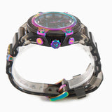 Versace Icon Active Chronograph Black Dial Grey Silicone Strap Watch for Men - VEZ701022 Authentic Buy Shop Now
