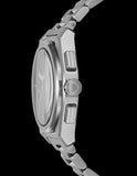 Emporio Armani Federico Chronograph Green Dial Silver Steel Strap Watch for Men - AR11640 Authentic Buy Shop Now