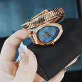 Just Cavalli Glam Evo 4 Blue Dial Rose Gold Steel Strap Watch for Women - JC1L229M0055 Authentic Buy Shop Now