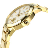 Tory Burch Collins White Dial Gold Steel Strap Watch for Women - TBW1300 Authentic Buy Shop Now