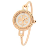 Tory Burch Riva Rose Gold Dial Rose Gold Steel Strap Watch for Women - TBW4037 Authentic Buy Shop Now