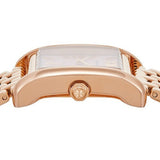 Tory Burch Eleanor Mother of Pearl White Dial Rose Gold Steel Strap Watch for Women - TBW1079 Authentic Buy Shop Now