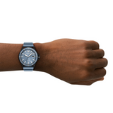 Emporio Armani Sea Explorer Divers Blue Dial Blue Silicone Strap Watch for Men - AR11685 Authentic Buy Shop Now