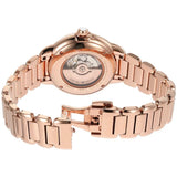 Emporio Armani Mia Meccanico Mother of Pearl Dial Rose Gold Steel Strap Watch for Women - AR60072 Authentic Buy Shop Now
