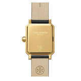 Tory Burch Robinson White Dial Black Leather Strap Watch for Women - TBW1504 Authentic Buy Shop Now