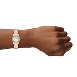 Emporio Armani Mia Mother of Pearl Dial Rose Gold Steel Strap Watch for Women - AR11671 Authentic Buy Shop Now