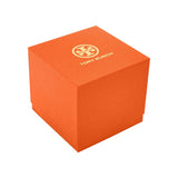Tory Burch Oval White Dial Gold Steel Strap Watch for Women - TBW6032 Authentic Buy Shop Now