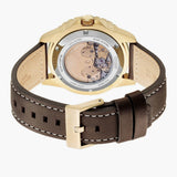 Citizen Mechanical Automatic Green Dial Brown Leather Strap Watch for Men - NJ0173-18X Authentic Buy Shop Now