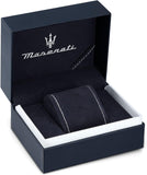 Maserati Attraction Limited Edition Chronograph Blue Dial Brown Leather Strap Watch for Men - R8851151003 Authentic Buy Shop Now
