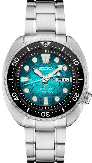 Seiko US Special Edition Automatic Green Dial Silver Steel Strap Watch for Men - SRPH57 Authentic Buy Shop Now
