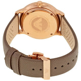 Emporio Armani Gianni Gray Dial Brown Leather Strap Watch for Men - AR1723 Authentic Buy Shop Now