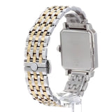 Tory Burch Robinson White Dial Two Tone Steel Strap Watch for Women - TBW1501 Authentic Buy Shop Now