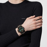 Versace Icon Active Chronograph Black Dial Black Rubber Strap Unisex Watch - VE8P00224 Authentic Buy Shop Now