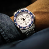Citizen Mechanical Automatic White Dial Silver Steel Strap Watch for Men - NJ0171-81A Authentic Buy Shop Now