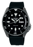 Seiko 5 Sports SKX Series Automatic Black Dial Black Silicone Strap Watch for Men - SRPD65K2 Authentic Buy Shop Now
