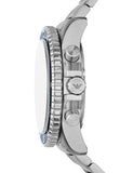 Emporio Armani World Explorer Chronograph Blue Dial Silver Steel Strap Watch for Men - AR11681 Authentic Buy Shop Now