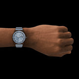 Emporio Armani Sea Explorer Divers Blue Dial Blue Silicone Strap Watch for Men - AR11685 Authentic Buy Shop Now