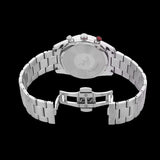Emporio Armani Racer Chronograph White Dial Silver Steel Strap Watch for Men - AR11645 Authentic Buy Shop Now