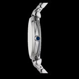 Emporio Armani Gianni T-Bar Blue Dial Silver Steel Strap Watch for Women - AR11627 Authentic Buy Shop Now