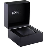 Hugo Boss Gregor Chronograph Black Dial Black Leather Strap Watch for Men - 1514049 Authentic Buy Shop Now