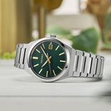 Seiko Conceptual Green Dial Silver Steel Strap Watch for Men - SUR601P1 Authentic Buy Shop Now