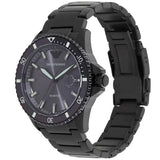 Emporio Armani World Explorer Black Dial Black Steel Strap Watch for Men - AR11398 Authentic Buy Shop Now