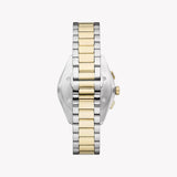 Emporio Armani Elegant Chronograph Cream Dial Two Tone Steel Strap Watch for Men - AR11605 Authentic Buy Shop Now
