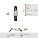 Emporio Armani Two Hand Crystals Silver Dial Black Leather Strap Watch for Women - AR11623 Authentic Buy Shop Now