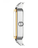 Tory Burch Robinson White Dial Two Tone Steel Strap Watch for Women - TBW1501 Authentic Buy Shop Now