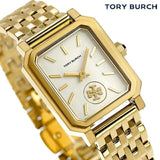 Tory Burch Robinson White Dial Gold Steel Strap Watch for Women - TBW1500 Authentic Buy Shop Now