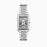 Emporio Armani Gino Mother of Pearl Dial Silver Steel Strap Watch for Men - AR11664 Authentic Buy Shop Now