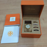 Tory Burch Riva Gold Dial Gold Steel Strap Watch for Women - TBW4029 Authentic Buy Shop Now