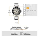 Emporio Armani World Explorer Silver Dial Silver Steel Strap Watch for Men - AR11683 Authentic Buy Shop Now