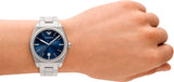 Emporio Armani Frederico Analog Blue Dial Silver Steel Strap Watch for Men - AR11620 Authentic Buy Shop Now