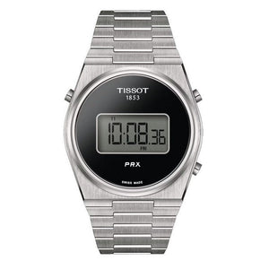 Tissot Digital Quartz Black Dial Silver Steel Strap Watch for Men - T137.463.11.050.00 Authentic Buy Shop Now