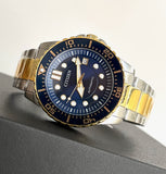 Citizen Mechanical Automatic Blue Dial Two Tone Steel Strap Watch for Men - NJ0174-82L Authentic Buy Shop Now