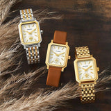 Tory Burch Robinson White Dial Gold Steel Strap Watch for Women - TBW1500 Authentic Buy Shop Now