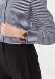 Emporio Armani Aurora Mother of Pearl Grey Dial Rose Gold Steel Strap Watch for Women - AR11139 Authentic Buy Shop Now