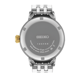 Seiko Presage Cocktail Time Automatic Diamonds White Dial Two Tone Steel Strap Watch for Women - SRE010J1 Authentic Buy Shop Now